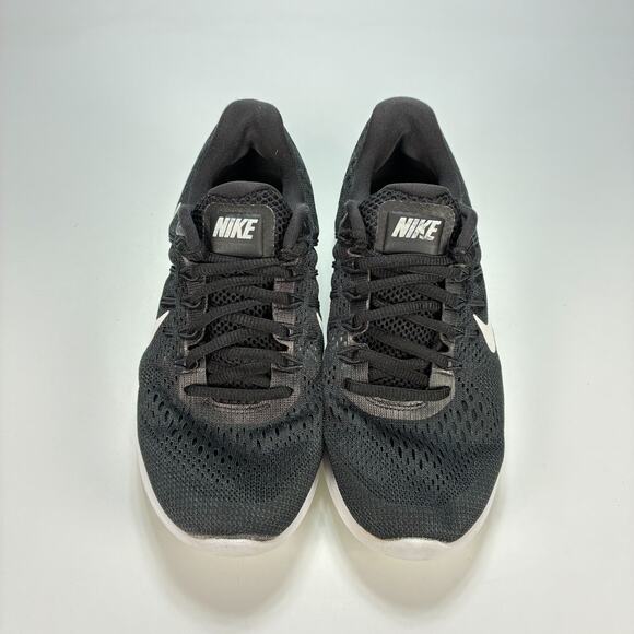 Nike Lunarglide 8 Black Lightweight Lace Running Shoes AA8677-001 Women's Size 7 - Picture 3 of 10